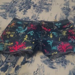 Justice premium jeans shorts